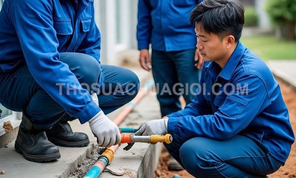 Thợ sửa ống nước xã Bà Điểm mới giá rẻ 15 phút đến nơi