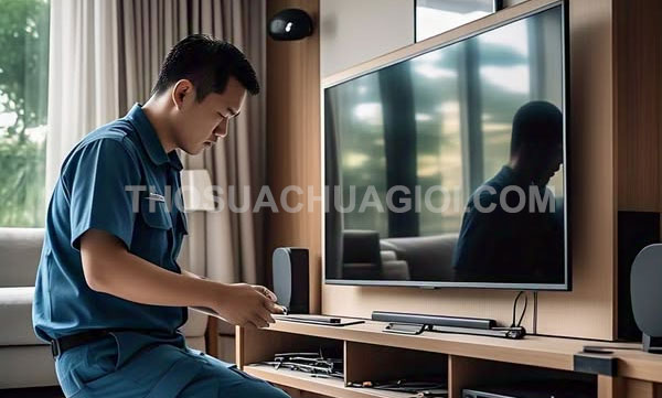 Thợ sửa tivi tại nhà phường An Đông mới giá rẻ 25 phút có mặt