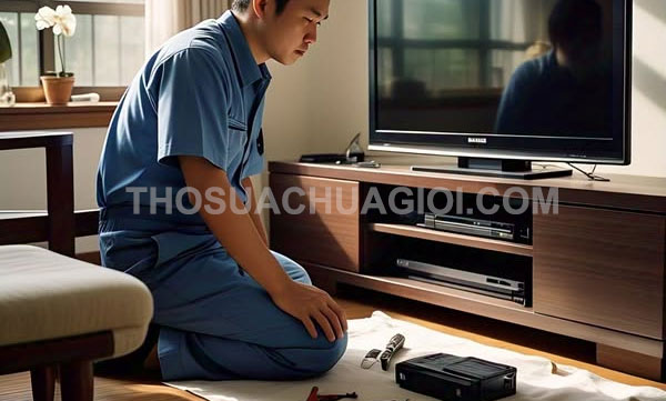 Thợ sửa tivi tại nhà phường Bình Đông mới gọi 10 phút có mặt
