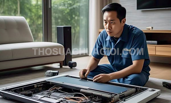 Thợ sửa tivi tại nhà phường Bình Tây mới giá rẻ 15 phút đến nơi