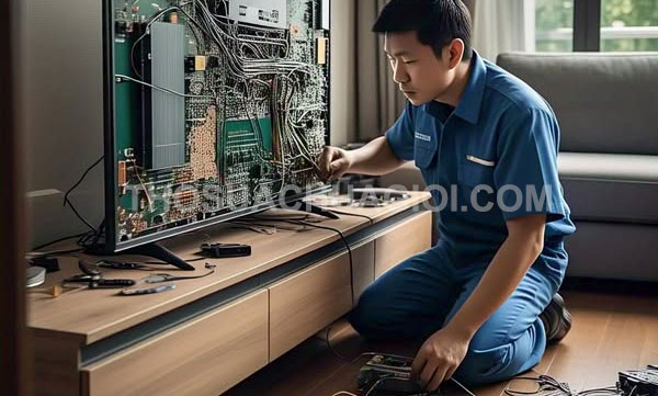 Thợ sửa tivi tại nhà phường Khánh Hội mới gọi 10 phút có mặt