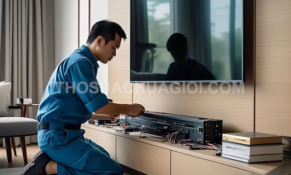 Thợ sửa tivi tại nhà phường Nhiêu Lộc mới giá rẻ 25 phút có mặt