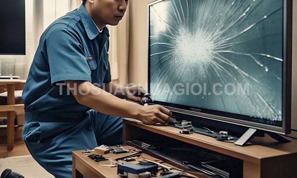 Thợ sửa tivi tại nhà phường Phú Thọ mới giá rẻ 15 phút đến nơi