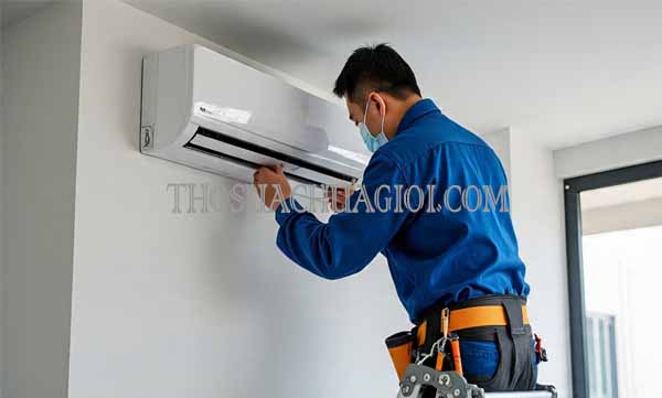 Giá sửa máy lạnh chảy nước