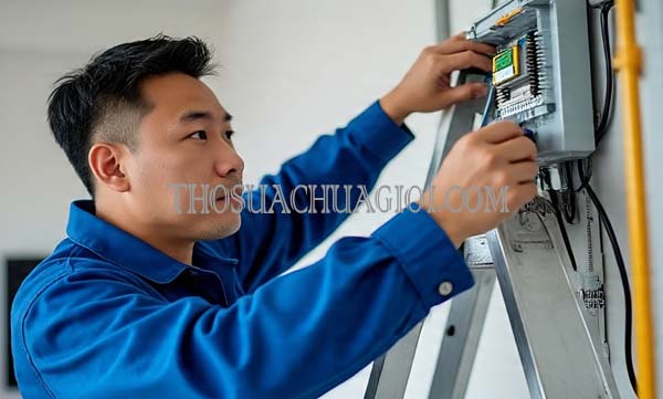 Thợ sửa điện phường Hiệp Tân cũ uy tín 15 phút đến nơi