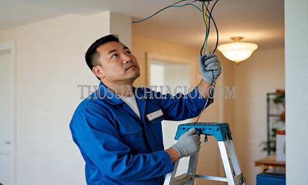 Thợ sửa điện phường Hiệp Thành cũ gọi 30 phút có mặt
