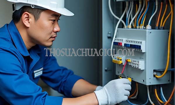 Thợ sửa điện phường Long Thạnh Mỹ cũ uy tín 15 phút đến nơi