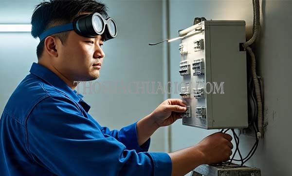 sửa điện xã nhị bình