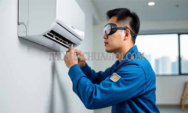 Sửa máy lạnh chảy nước