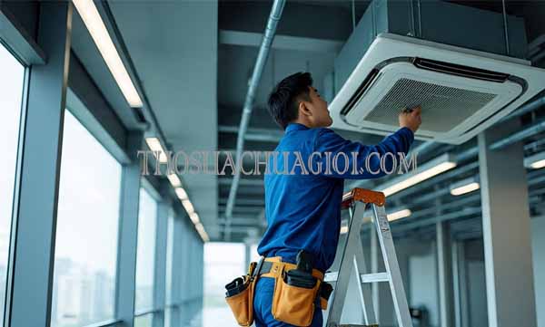 Sửa máy lạnh kêu to chuyên nghiệp