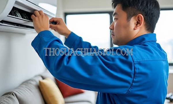 sửa máy lạnh tại chung cư nam long giá rẻ