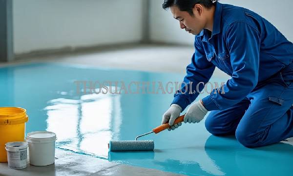 Thi công sơn Epoxy phường Bình Khánh cũ liên hệ 10 phút có