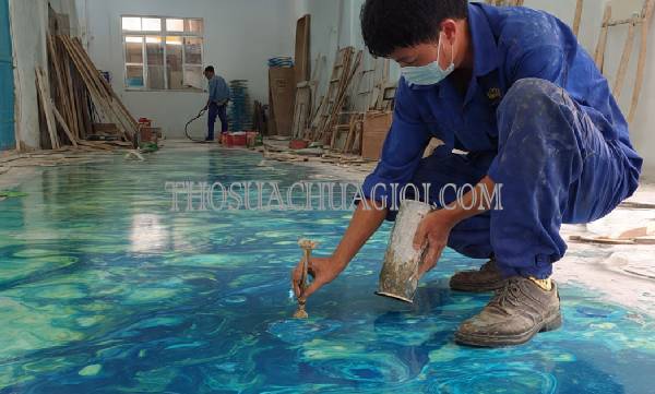 thi công sơn epoxy xã phạm văn hai