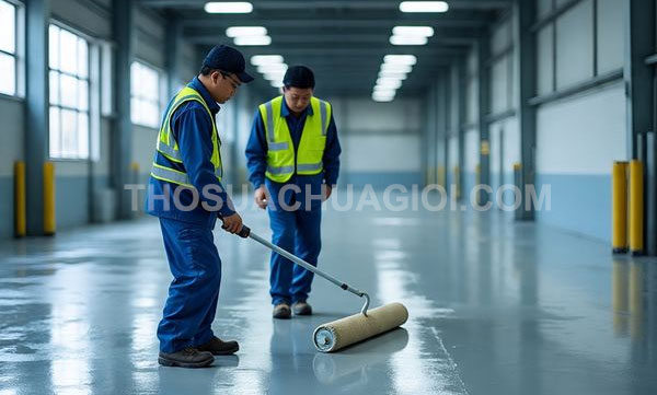 Thi công sơn Epoxy phường An Hội Đông mới chất lượng 30 phút có