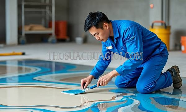 Thi công sơn Epoxy phường Bảo Vinh chất lượng 25 phút có