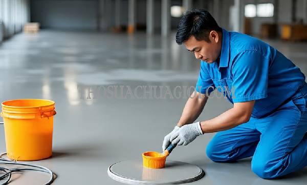 Thi công sơn Epoxy phường Bình An cũ uy tín 15 phút đến nơi