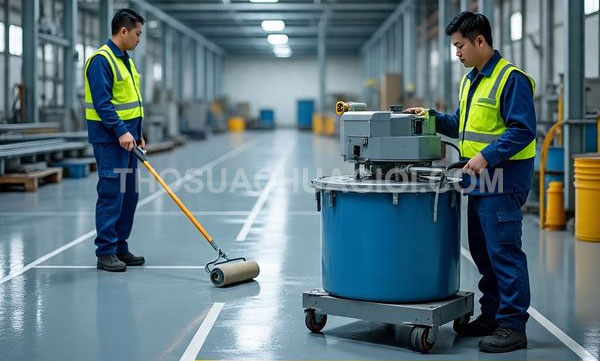 Thi công sơn Epoxy Phường Bình Cơ
