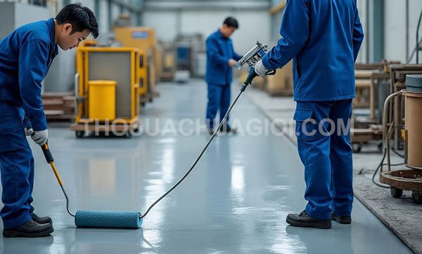 Thi công sơn Epoxy phường Bình Dương