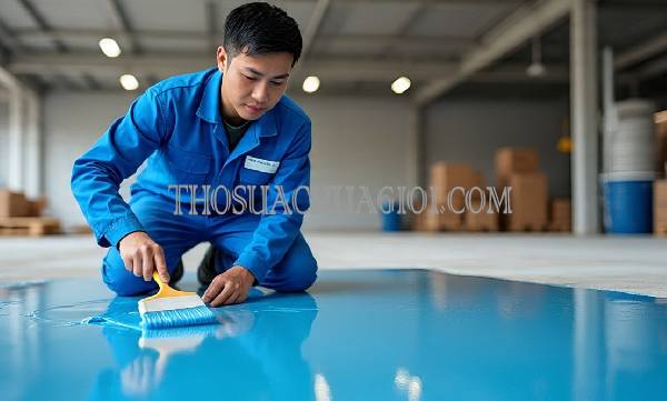 thi công sơn epoxy phường bảo lộc giá rẻ