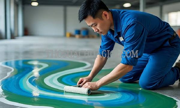 Thi công sơn Epoxy phường Bình Lộc gọi 30 phút có mặt