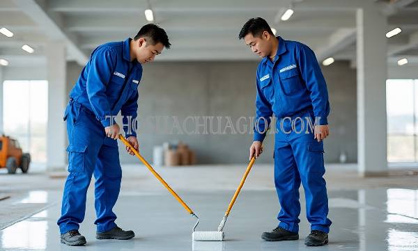 Thi công sơn Epoxy phường Bình Long chất lượng 25 phút có