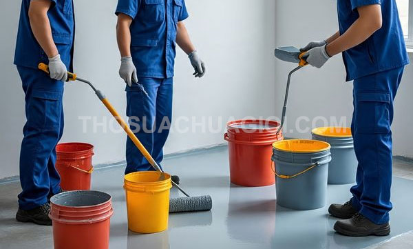 thi công sơn Epoxy phường Bình Phú