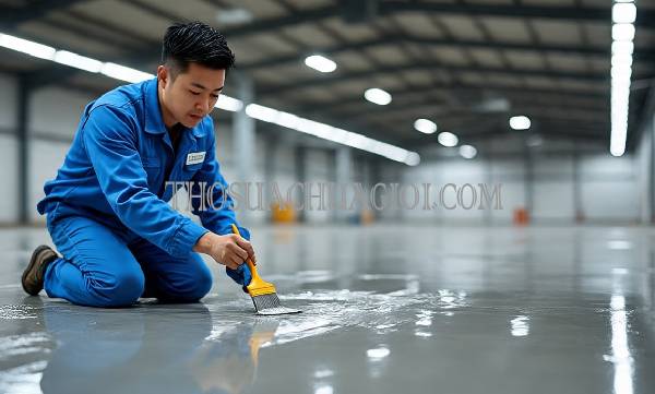 Thi công sơn Epoxy phường Bình Phước liên hệ 10 phút có