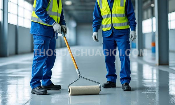 Thi công sơn Epoxy tại Bình Tân uy tín chất lượng 15 phút đến nơi