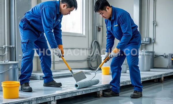 thi công sơn Epoxy phường Bình Tây