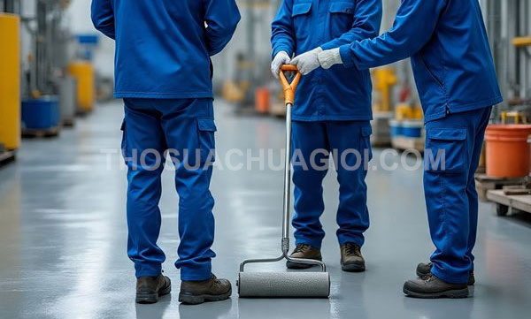 Thi công sơn Epoxy phường Bình Trị Đông mới giá rẻ 25 phút có mặt