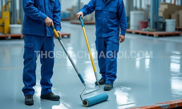 thi công sơn Epoxy phường Cầu Kiệu