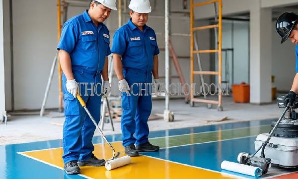 thi công sơn epoxy-phường chơn thành uy tín