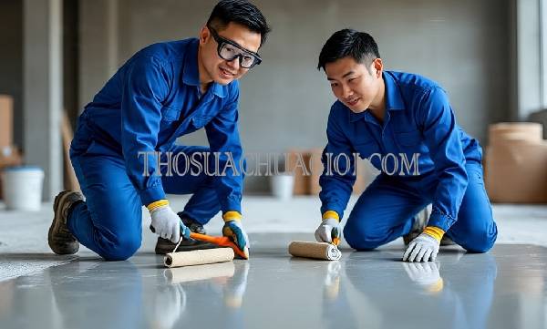 thi công sơn epoxy-phường chơn thành
