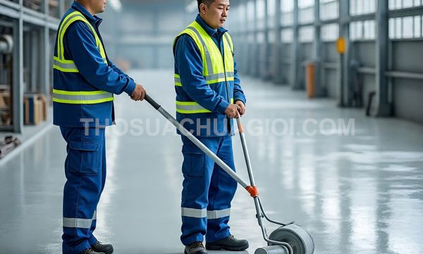 Thi công sơn Epoxy phường Đông Hưng Thuận mới liên hệ 20 phút có