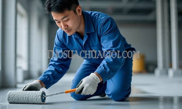 thi công sơn epoxy phường hàng gòn uy tín