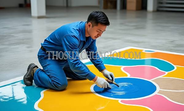 Thi công sơn Epoxy phường Hố Nai liên hệ 10 phút có