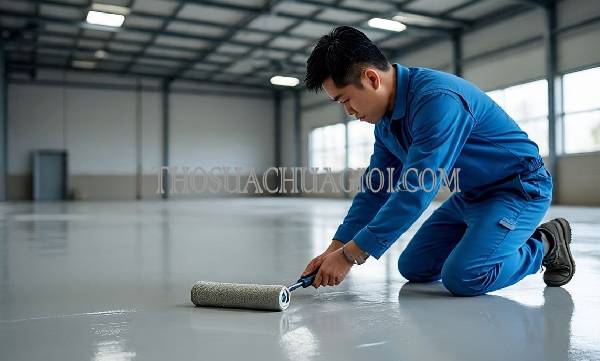 thi công sơn epoxy phường hố nai