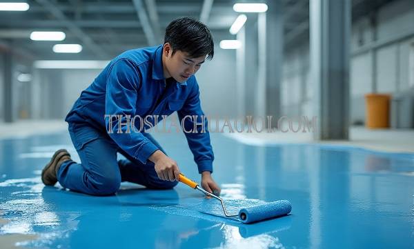Thi công sơn Epoxy phường Hòa Thạnh gọi 30 phút có mặt
