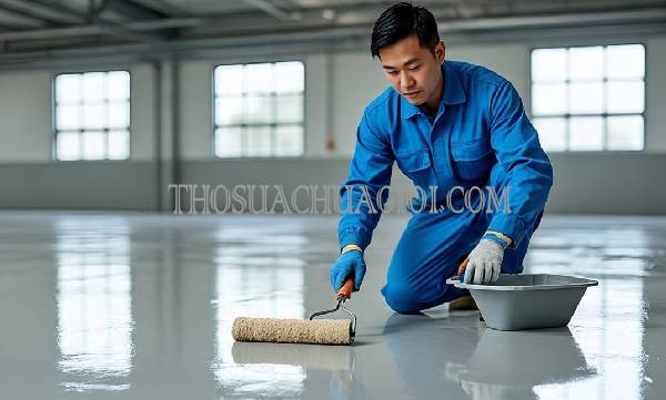 Thi công sơn Epoxy phường Linh Chiểu cũ giá rẻ 20 phút có mặt
