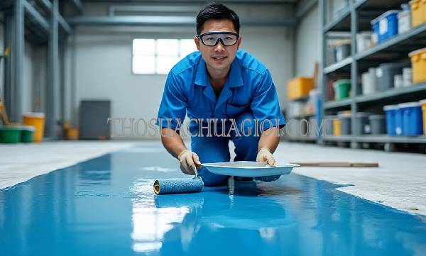 Thi công sơn Epoxy phường Linh Đông cũ chất lượng 25 phút có