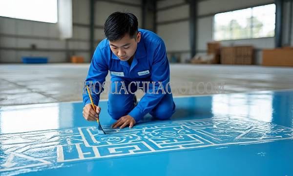 thi công sơn epoxy phường long hưng giá rẻ