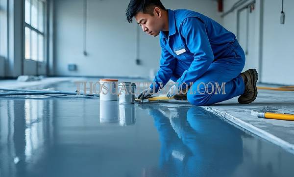 Thi công sơn Epoxy phường Long Thạnh Mỹ cũ gọi 30 phút có mặt