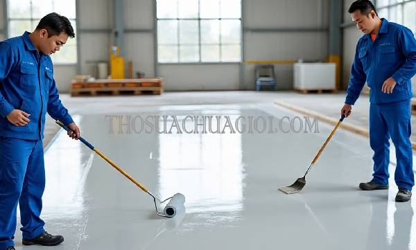 thi công sơn epoxy phường minh hưng