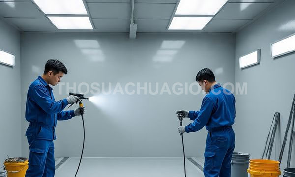 thi công sơn Epoxy phường Nhiêu Lộc