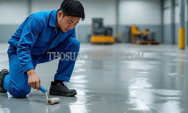 thi công sơn epoxy phường phú hữu uy tín