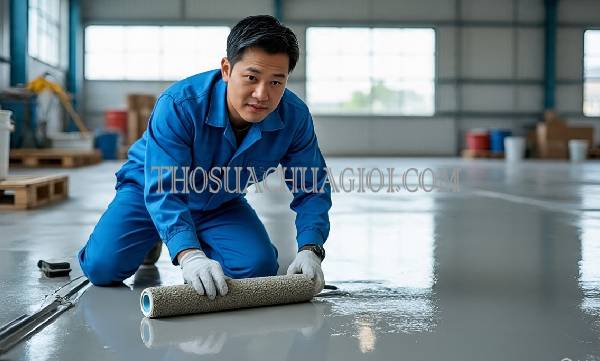 thi công sơn epoxy phường phú hữu