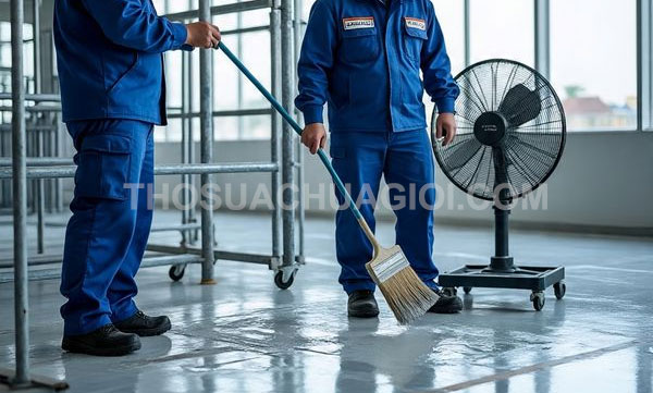 Thi công sơn Epoxy phường Phú Lâm mới liên hệ 20 phút có