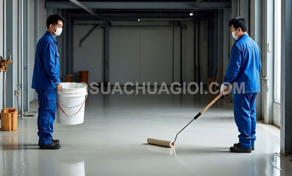 Thi công sơn Epoxy phường Phước Long
