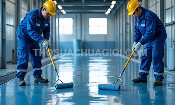 Thi công sơn Epoxy phường Sài Gòn