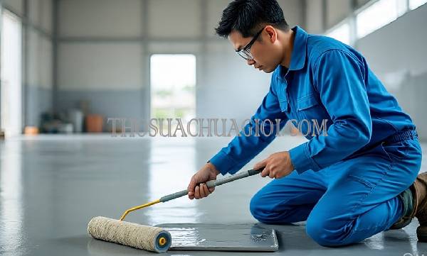 Thi công sơn Epoxy phường Sơn Kỳ liên hệ 10 phút có thợ